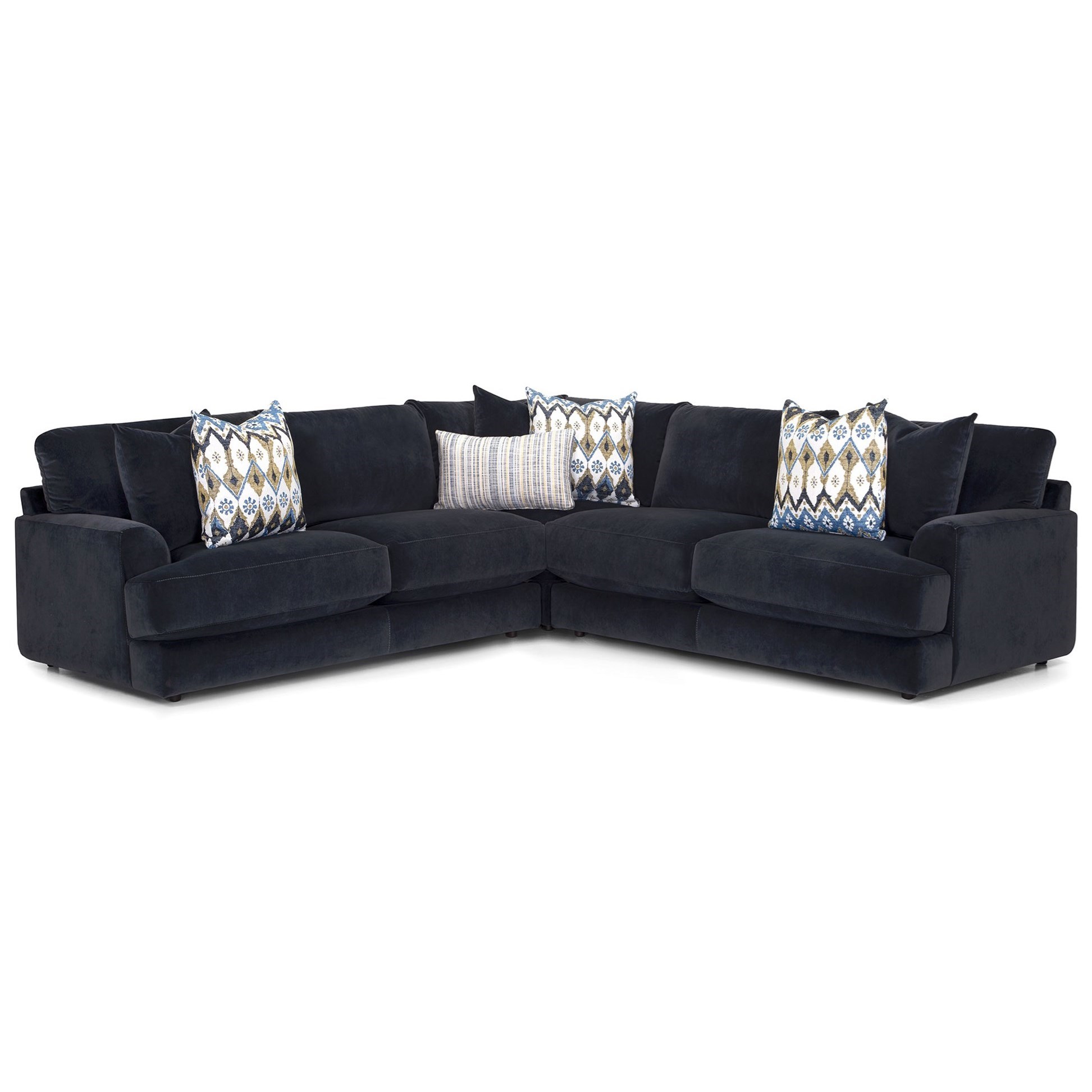 Franklin Gemma Contemporary LShaped Sectional Story & Lee Furniture